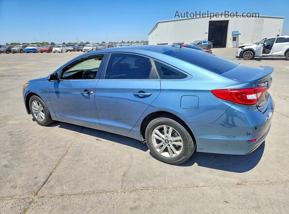 5NPE24AF2HH544122 2017 HYUNDAI SONATA Teal Trasero izquierdo