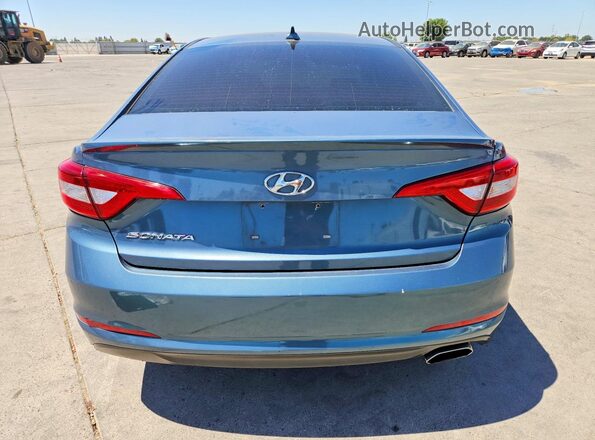 5NPE24AF2HH544122 2017 HYUNDAI SONATA Teal Vista trasera