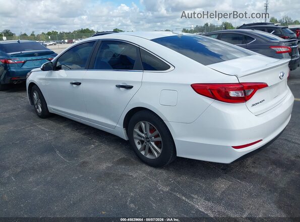 5NPE24AF2HH544511 2017 HYUNDAI SONATA Белый Задняя левая четверть