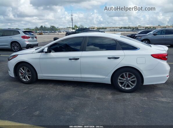 5NPE24AF2HH544511 2017 HYUNDAI SONATA Белый Панорамный вид салона 360°