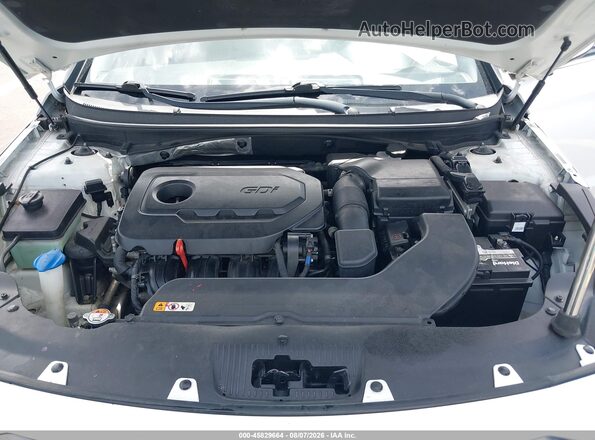 5NPE24AF2HH544511 2017 HYUNDAI SONATA Белый Вид сзади