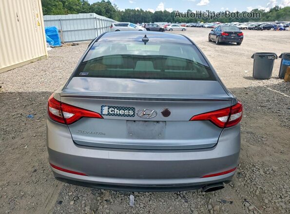5NPE24AF2HH589206 2017 HYUNDAI SONATA Silver Հետևի տեսք