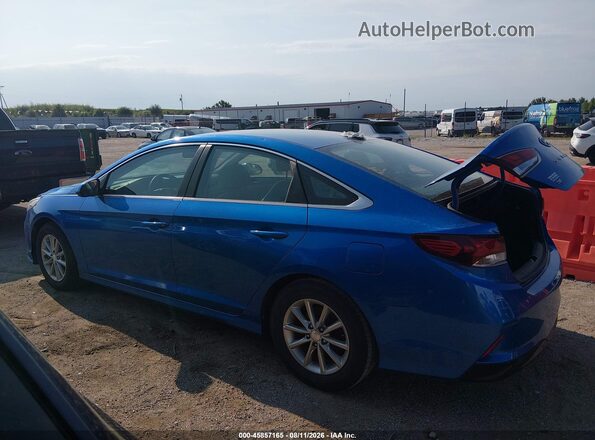 5NPE24AF2JH600162 2018 HYUNDAI SONATA Blue Widok wnętrza 360 stopni