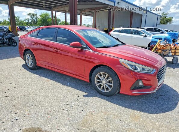 5NPE24AF2JH605040 2018 HYUNDAI SONATA Red Delantero derecho