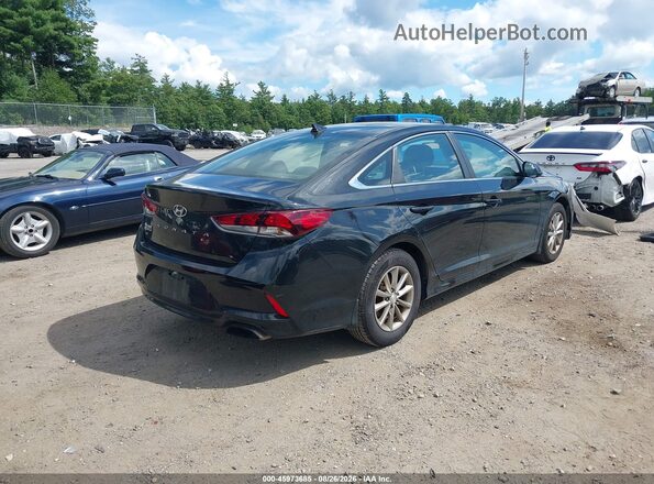 5NPE24AF2KH742819 2019 HYUNDAI SONATA Black Trasero derecho