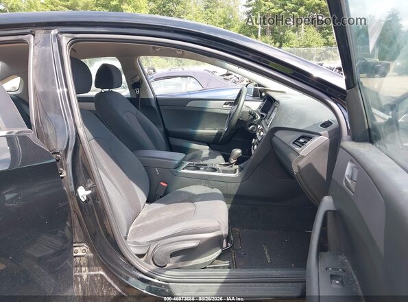 5NPE24AF2KH742819 2019 HYUNDAI SONATA Black Vista interior delantera