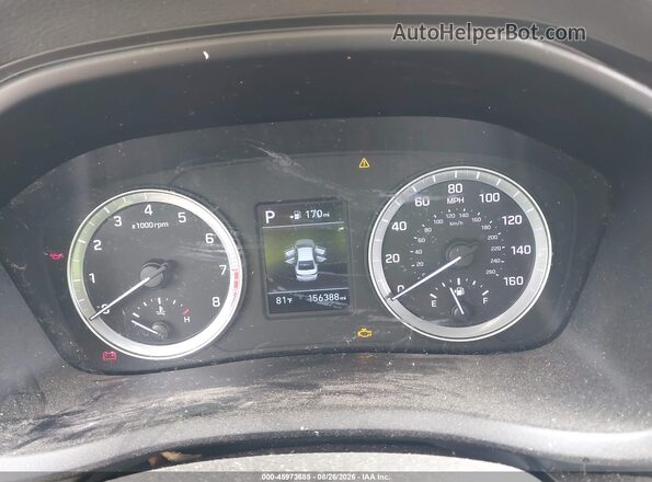 5NPE24AF2KH742819 2019 HYUNDAI SONATA Black Vista de los asientos traseros
