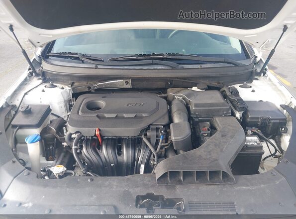 5NPE24AF2KH760589 2019 HYUNDAI SONATA White Vista trasera