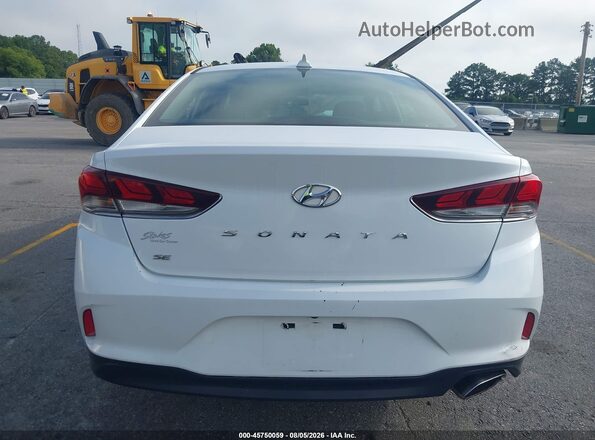 5NPE24AF2KH760589 2019 HYUNDAI SONATA White 