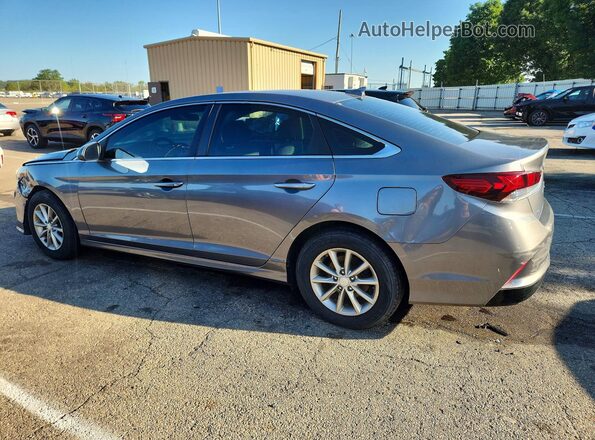 5NPE24AF2KH761449 2019 HYUNDAI SONATA Gray Հետևի ձախ