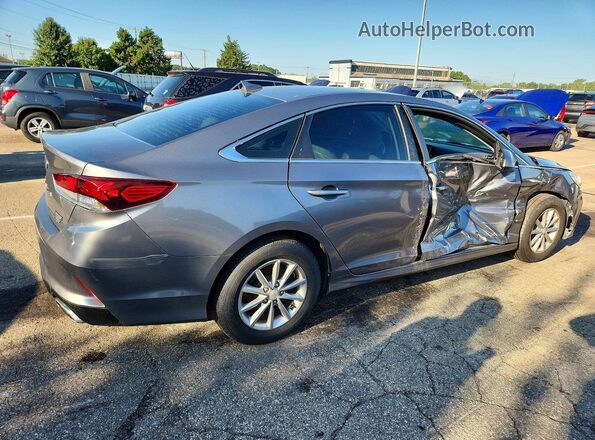 5NPE24AF2KH761449 2019 HYUNDAI SONATA Gray Հետևի աջ