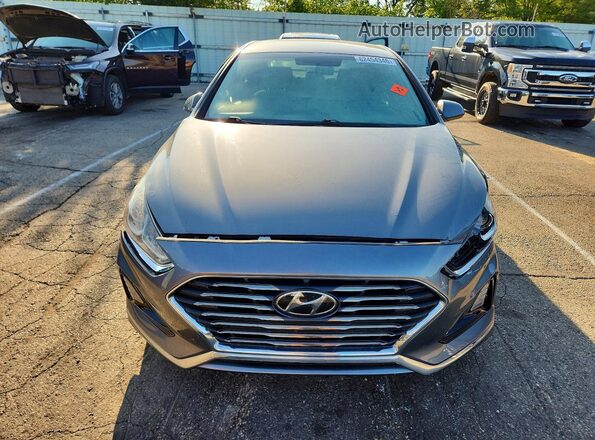 5NPE24AF2KH761449 2019 HYUNDAI SONATA Gray Դիմացի տեսք