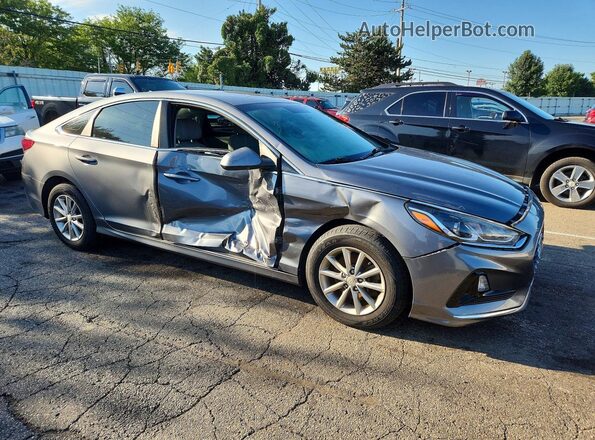 5NPE24AF2KH761449 2019 HYUNDAI SONATA Gray Առջևի աջ