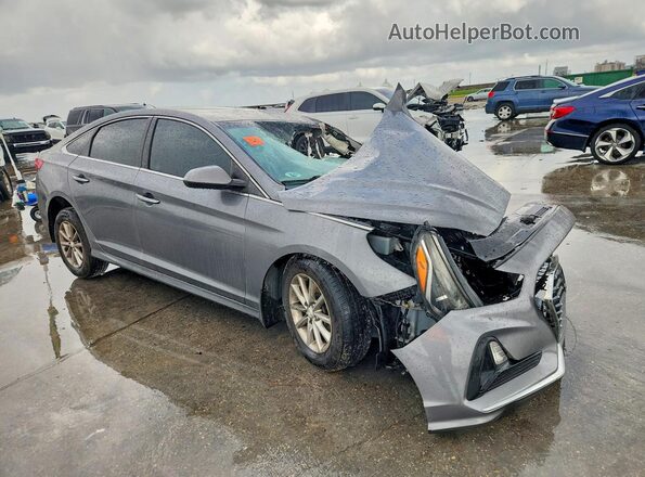 5NPE24AF2KH787727 2019 HYUNDAI SONATA Charcoal წინა მარჯვენა