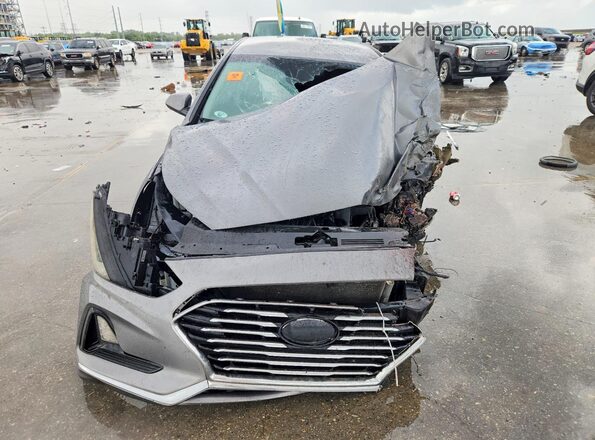5NPE24AF2KH787727 2019 HYUNDAI SONATA Charcoal წინა ხედი
