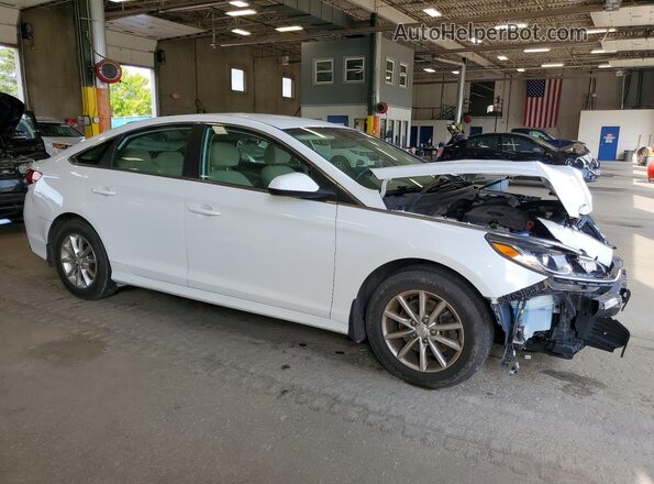 5NPE24AF2KH810830 2019 HYUNDAI SONATA White Առջևի աջ
