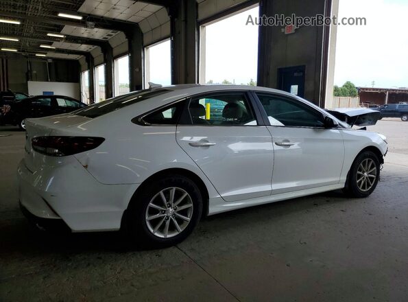 5NPE24AF2KH810830 2019 HYUNDAI SONATA White Հետևի աջ