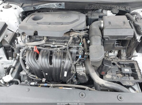 5NPE24AF2KH814912 2019 HYUNDAI SONATA Белый Вид сзади