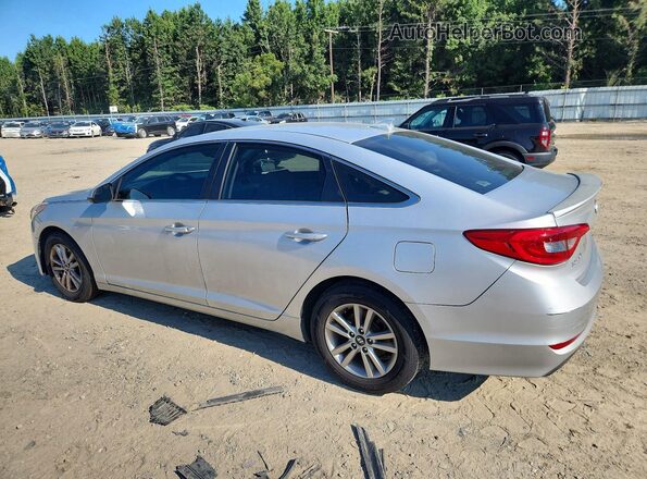 5NPE24AF3GH292475 2016 HYUNDAI SONATA Gray Հետևի ձախ