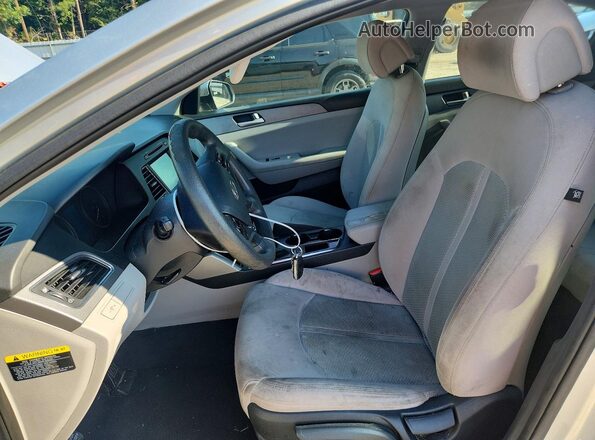 5NPE24AF3GH292475 2016 HYUNDAI SONATA Gray Սալոնի դիմացի տեսք