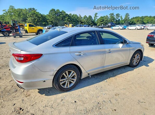 5NPE24AF3GH292475 2016 HYUNDAI SONATA Gray Հետևի աջ