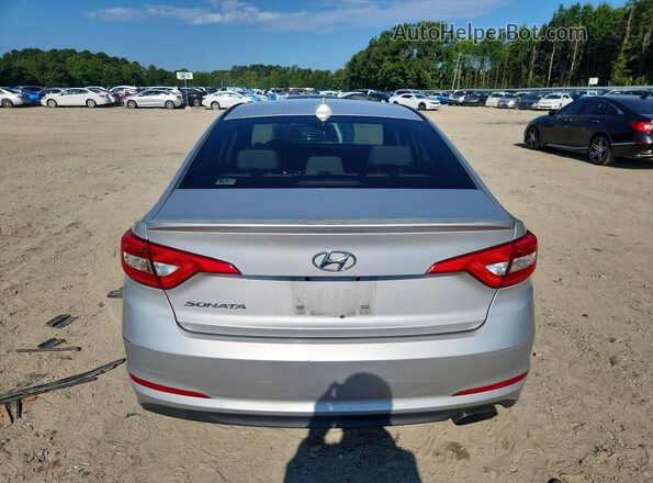 5NPE24AF3GH292475 2016 HYUNDAI SONATA Gray Հետևի տեսք