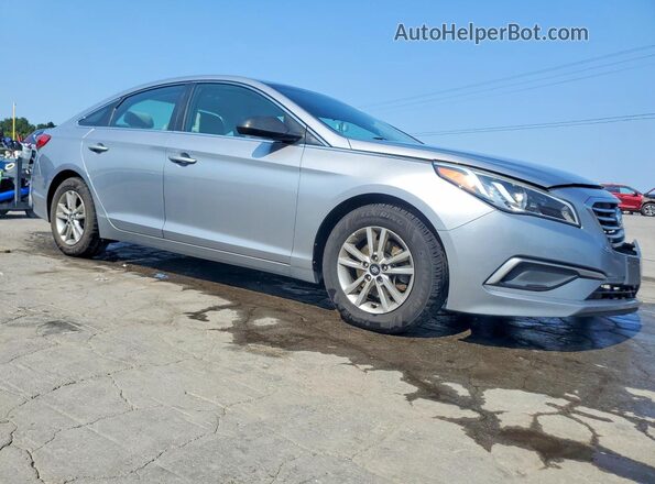 5NPE24AF3GH292590 2016 HYUNDAI SONATA Silver Front right