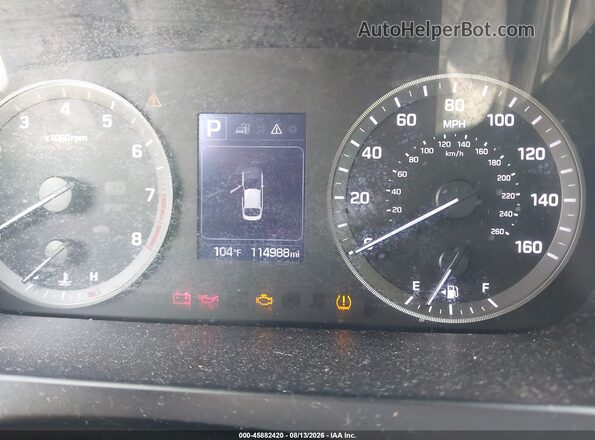 5NPE24AF3GH303782 2016 HYUNDAI SONATA White Вид задніх сидінь