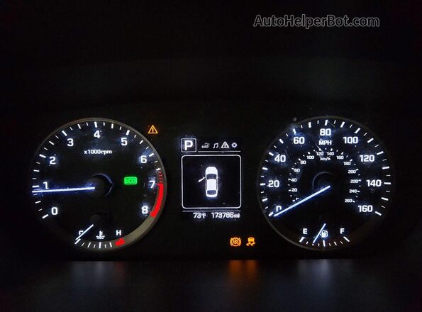 5NPE24AF3GH334921 2016 HYUNDAI SONATA Maroon Vista del cuadro de instrumentos
