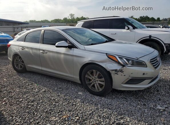 5NPE24AF3GH378580 2016 HYUNDAI SONATA Silver წინა მარჯვენა