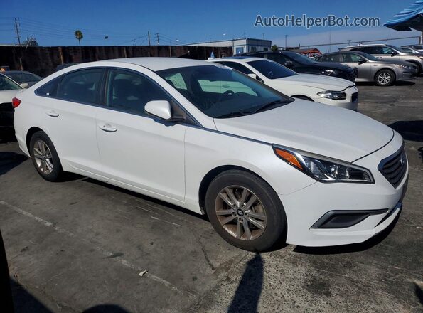 5NPE24AF3GH397517 2016 HYUNDAI SONATA White Առջևի աջ