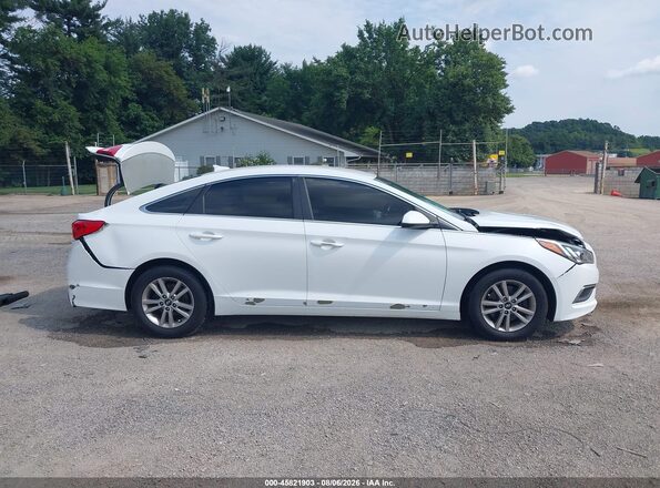 5NPE24AF3GH400206 2016 HYUNDAI SONATA White Widok wnętrza 360 stopni