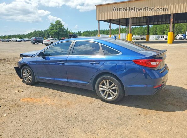5NPE24AF3HH438634 2017 HYUNDAI SONATA Синий Задняя левая четверть