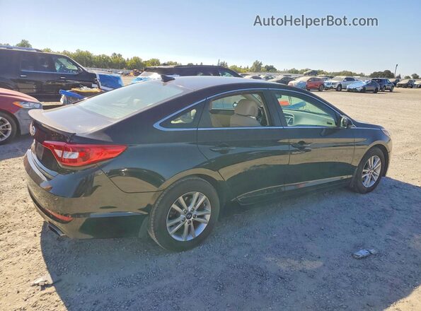 5NPE24AF3HH472797 2017 HYUNDAI SONATA Black უკანა მარჯვენა