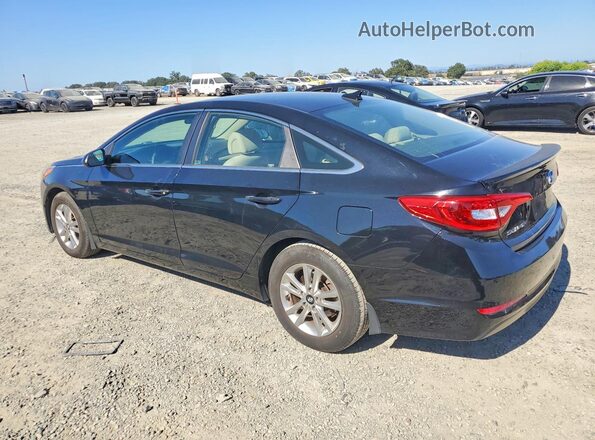 5NPE24AF3HH472797 2017 HYUNDAI SONATA Black უკანა მარცხენა