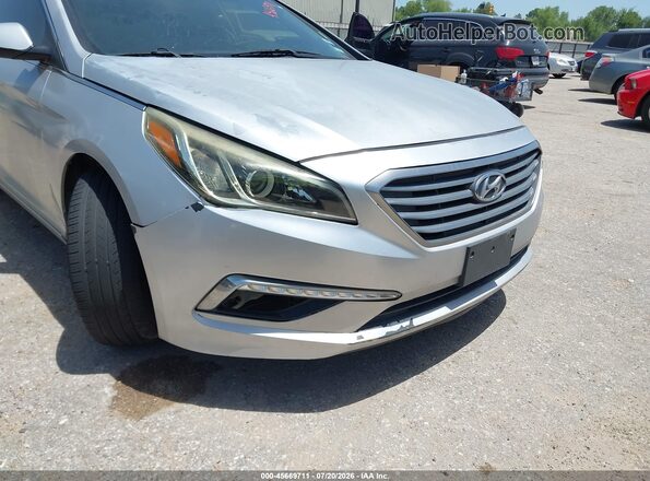 5NPE24AF3HH473657 2017 HYUNDAI SONATA Серебряный Вид щитка приборов