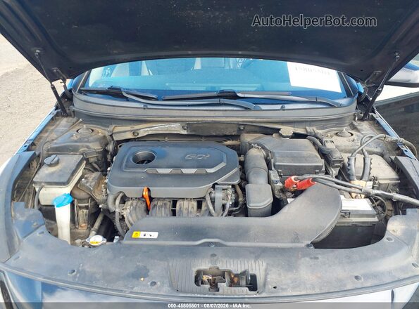5NPE24AF3HH499336 2017 HYUNDAI SONATA Black Вид ззаду