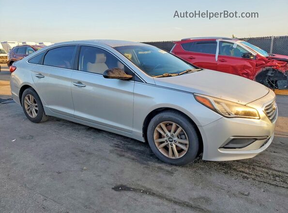5NPE24AF3HH511095 2017 HYUNDAI SONATA Silver წინა მარჯვენა