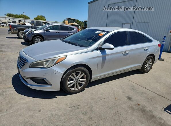 5NPE24AF3HH563987 2017 HYUNDAI SONATA Silver Панорамний вид салону 360°