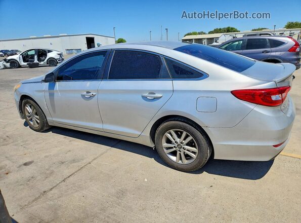 5NPE24AF3HH563987 2017 HYUNDAI SONATA Silver Задня ліва чверть