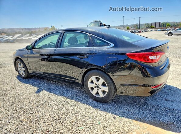 5NPE24AF3HH583737 2017 HYUNDAI SONATA Black Trasero izquierdo