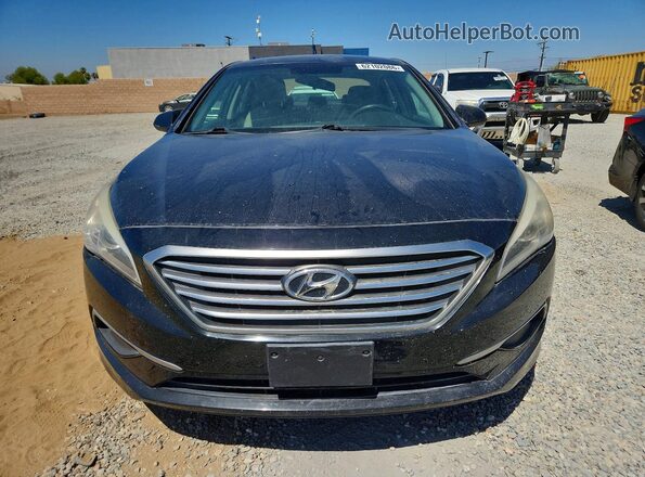 5NPE24AF3HH583737 2017 HYUNDAI SONATA Black Vista frontal