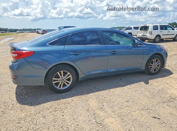 5NPE24AF3HH594835 2017 HYUNDAI SONATA Blue Задня права чверть