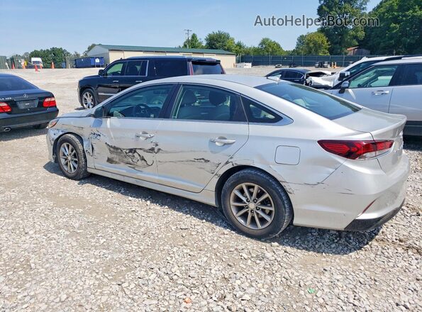 5NPE24AF3JH601403 2018 HYUNDAI SONATA Серебряный Задняя левая четверть
