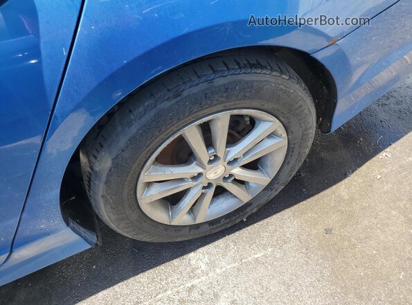 5NPE24AF3JH614894 2018 HYUNDAI SONATA Blue 