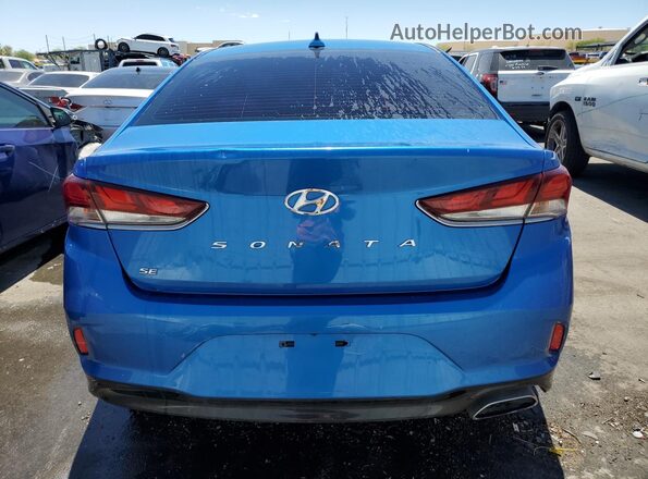5NPE24AF3JH614894 2018 HYUNDAI SONATA Blue 