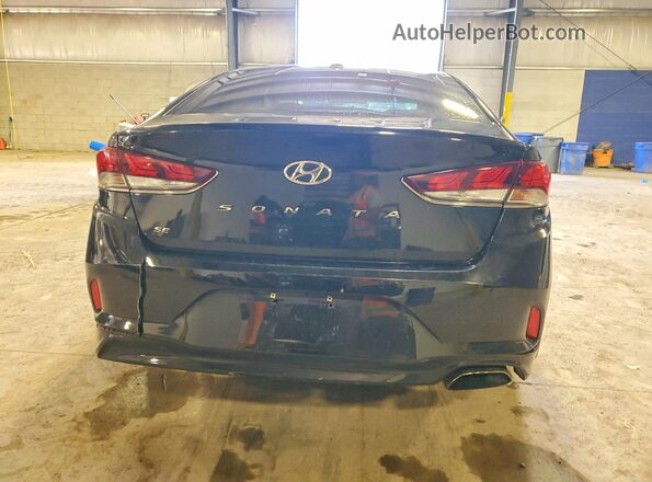5NPE24AF3JH634529 2018 HYUNDAI SONATA Charcoal Vista trasera