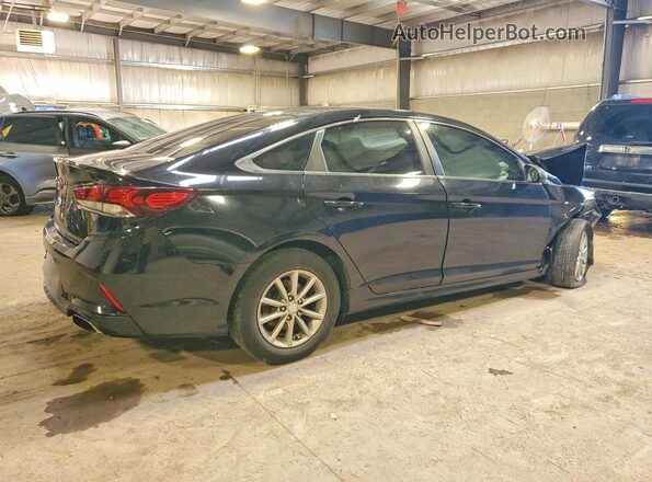 5NPE24AF3JH634529 2018 HYUNDAI SONATA Charcoal Trasero derecho