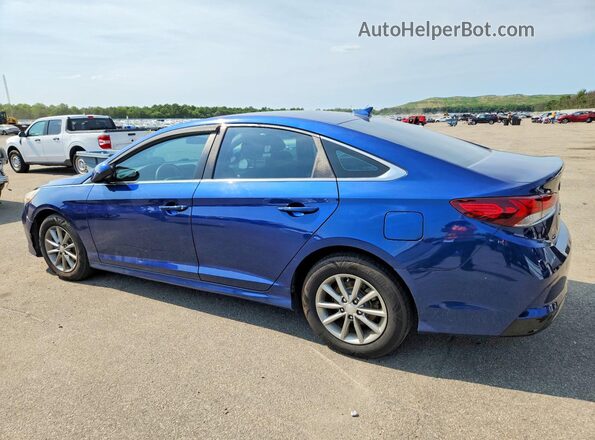 5NPE24AF3JH660693 2018 HYUNDAI SONATA Blue უკანა მარცხენა