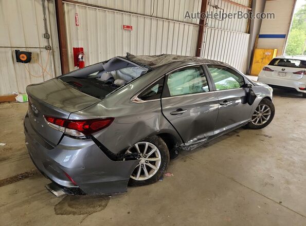 5NPE24AF3JH687571 2018 HYUNDAI SONATA Gray Tył prawy